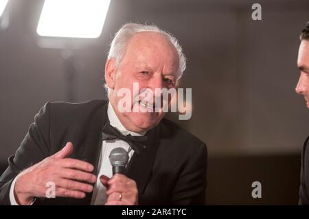 Werner Herzog assiste à la 34ème édition annuelle des prix ASC de la Société américaine des cinémagraphes à Ray Dolby Ballroom à Los Angeles, Californie, États-Unis, le 25 janvier 2020. | utilisation dans le monde entier Banque D'Images