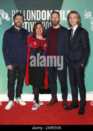 05 Oct 2017 - Londres, Angleterre, Royaume-Uni - 61ème Festival Du Film De Londres Bfi - 'Lean On Pete' Premiere Royaume-Uni, Embankment Garden Cinema - Red Carpet Arrives Photo Banque D'Images