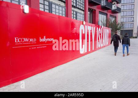 London City Island Par Ecoworld Ballymore, Leamouth Peninsula, Poplar, East London, Royaume-Uni Banque D'Images