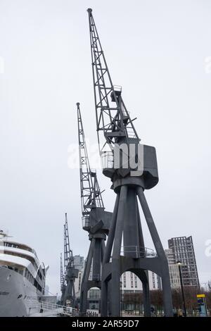 Royal Victoria Docks, développement de logements, Londres, Royaume-Uni Banque D'Images