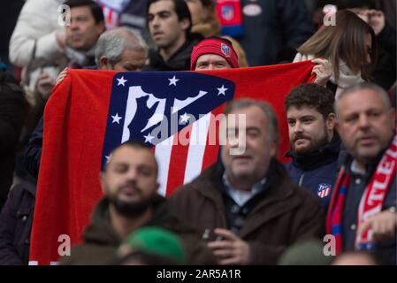 Madrid, Espagne. 26 janvier 2020. PENDANT LE MATCH ATLETICO DE MADRID CONTRE LEGANES AU STADE WANDA METROPOLITANO. Dimanche 26 JANVIER 2020 crédit: Cordon PRESS/Alay Live News Banque D'Images