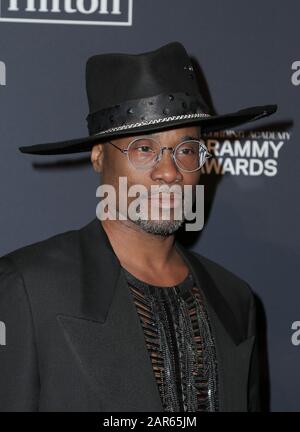 Billy porter marchant le tapis rouge au Gala pré-Grammy 2020 de Clive Davis qui s'est tenu à l'hôtel Beverly Hilton le 25 janvier 2020 à Los Angeles, Californie, États-Unis (photo de Parisa Afsahi/Sipa USA) Banque D'Images