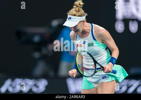 Melbourne, Australie. 26 janvier 2020. Melbourne, Australie. 26 janvier 2020. Alison Riske Des États-Unis Au Championnat Australien De Tennis Ouvert De 2020 Jour 7 Match Au Melbourne Park Tennis Center, ( Crédit: Andy Cheung/Arck Images/Arckimages.com/Uk Tennis Magazine/International Sports Fotos) Crédit: Roger Parker/Alay Live News Banque D'Images