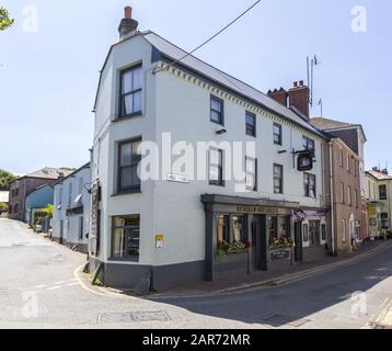 Le Devon et Cornwall, Millbrook, Cornwall, Royaume-Uni, font partie du groupe Des Tavernes Punch. Banque D'Images