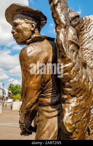 African American civil War Memorial, Vermont Avenue et U Street NW, Washington DC Banque D'Images