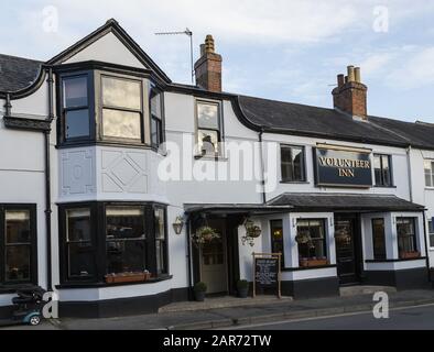 Le Volunteer Inn À Sidmouth, Devon, Une Auberge De Tavernes Punch. Banque D'Images