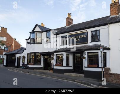 Le Volunteer Inn À Sidmouth, Devon, Une Auberge De Tavernes Punch. Banque D'Images