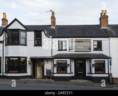 Le Volunteer Inn À Sidmouth, Devon, Une Auberge De Tavernes Punch. Banque D'Images