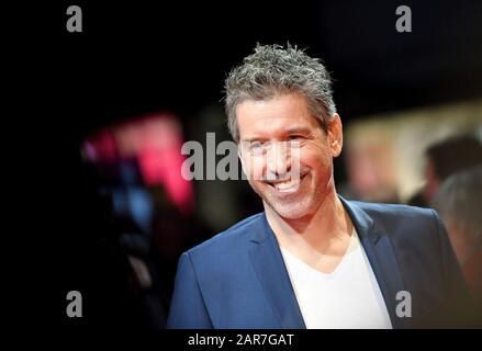 Essen, Allemagne. 26 janvier 2020. Wolfgang Groos, réalisateur, vient à la première allemande du film "Petits-Enfants pour les débutants". Le film sera diffusé dans les cinémas le 6 février 2020. Crédit : Caroline Seidel/Dpa/Alay Live News Banque D'Images