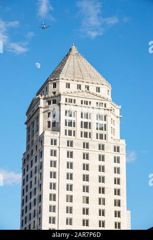 Miami Florida,centre-ville,Miami-Dade County Courthouse,architecture historique,National Register of Historic Places,architecte Eyck Brown,site,FL1912310 Banque D'Images