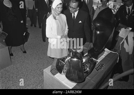 La princesse Marie Astrid du Luxembourg a ouvert l'exposition Benelux à Madurodam Date : 14 juin 1968 lieu : la Haye, Zuid-Holland mots clés : Views, princesses Nom de l'institution : Madurodam Banque D'Images