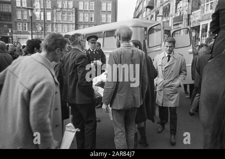 Manifestation mars contre la guerre du Vietnam Date: 15 avril 1967 lieu: Vietnam mots clés: Marches de protestation, guerres Banque D'Images