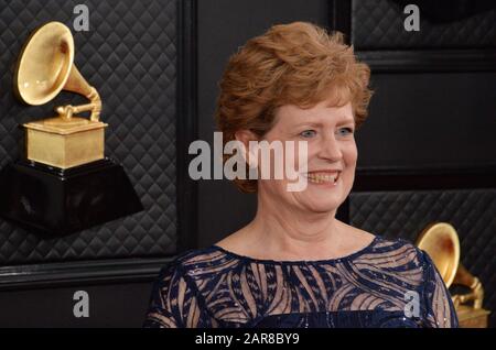 Los Angeles, Californie, États-Unis. 26 janvier 2020. Jan Kraybill arrive pour les 62ème Grammy Awards annuels qui ont eu lieu au Staples Center de Los Angeles le dimanche 26 janvier 2020. Photo de Jim Ruymen/UPI crédit: UPI/Alay Live News Banque D'Images