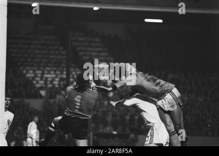 Match De Qualification Belgique - Pays-Bas, 0-2 Moment De Jeu Date: 26 Mars 1977 Lieu: Anvers, Belgique Mots Clés: Football, Matches Banque D'Images