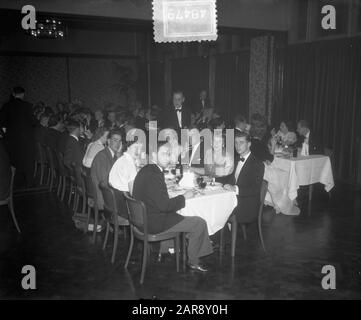 Jubileum HHV te Haarlem Diner Date : 11 novembre 1951 lieu : Haarlem mots clés : Diner, jubileum Banque D'Images