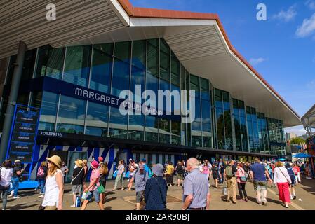 Margaret court Arena pour l'Australian Open 2020, un lieu de tennis au Melbourne Park, Melbourne, Australie Banque D'Images
