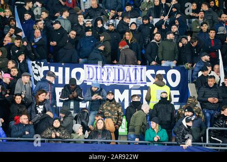 Naples, Campanie, Italie. 26 janvier 2020. Lors du match de football italien Serie A SSC Napoli contre FC Juventus le 26 janvier 2020 au stade San Paolo de Naples.In photo: Crédit: Fabio Sasso/ZUMA Wire/Alay Live News Banque D'Images