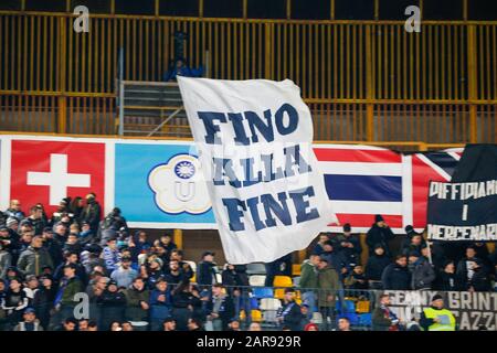 Naples, Campanie, Italie. 26 janvier 2020. Lors du match de football italien Serie A SSC Napoli contre FC Juventus le 26 janvier 2020 au stade San Paolo de Naples.In photo: Crédit: Fabio Sasso/ZUMA Wire/Alay Live News Banque D'Images