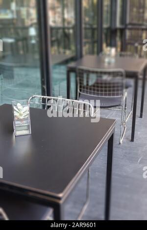 Élément décoré dans un café, stock photo Banque D'Images