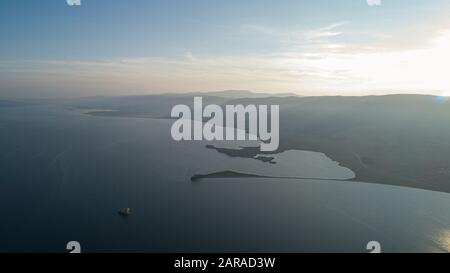 Lac Baikal, île d'Oltrek. Région d'Irkoutsk, Russie. Banque D'Images