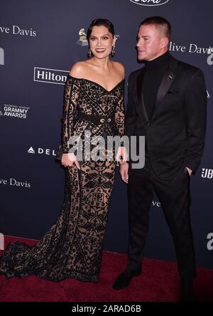 Photo: Jessie J et Channing Tatum crédit obligatoire © Jeffrey Mayer/Broadimage Pre-GRAMMY Gala et GRAMMY Salute to Industry Icons Honoring Sean 'Diddy' Combs - Red Carpet Ararrivées 1/25/20, Beverly Hills, Californie, États-Unis d'Amérique Broadimage Entertainment Los Angeles 1+ (310) 301-1027 New York 1+ (646) 827-134 sales@broadimage.com http://www.broadimage.com Banque D'Images