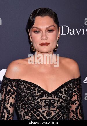 Photo: Jessie J Crédit Obligatoire © Jeffrey Mayer/Broadimage Pre-Grammy Gala Et Grammy Salute To Industry Icons Honoring Sean 'Diddy' Combs - Red Carpet Arvents 1/25/20, Beverly Hills, Californie, États-Unis Broadimage Entertainment Los Angeles 1+ (310) 301-1027 New York 1+ (646) 827-9134 Sales@Broadimage.com Http://Www.broadimage.com Banque D'Images