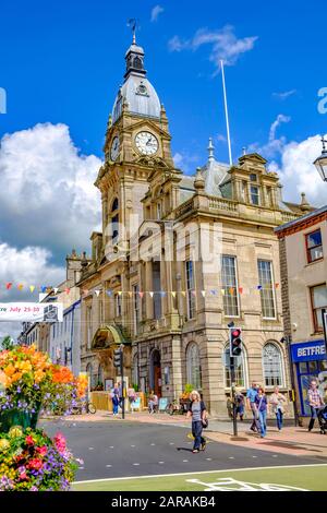 La ville de Kendal Cumbria porte du Lake District Banque D'Images