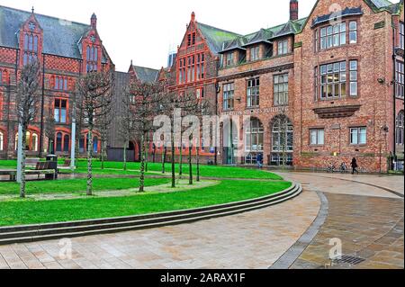 Le Harrison Hughes Building De L'Université De Liverpool Banque D'Images