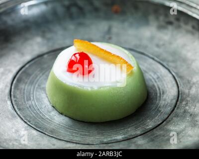 Cassata gâteau typique de fromage sicilien Banque D'Images