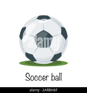 Football, ballon de football, vecteur Illustration de Vecteur