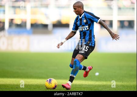 Milan, Italie - 26 janvier 2020: Ashley Young du FC Internazionale en action pendant le match de football de Serie A entre FC Internazionale et Cagliari Calcio. Crédit: Nicolò Campo/Alay Live News Banque D'Images