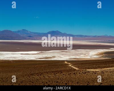 Salar Del Rincon sur la Ruta 51, Argentine Banque D'Images