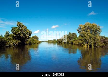 Australie, Yellow Water Dans Le Parc National De Kakadu, Territoire Du Nord Banque D'Images