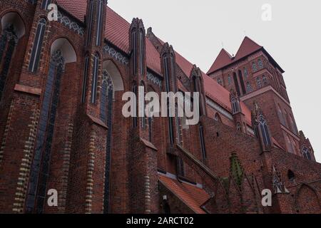 Église des Saints Apôtres Jakub et Filip à Torun, Pologne Banque D'Images