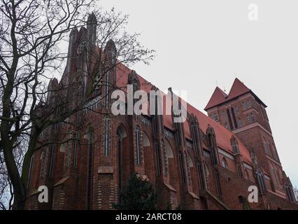 Église des Saints Apôtres Jakub et Filip à Torun, Pologne Banque D'Images