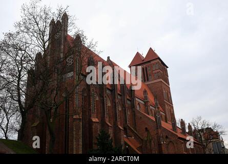 Église des Saints Apôtres Jakub et Filip à Torun, Pologne Banque D'Images