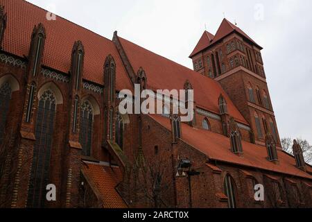 Église des Saints Apôtres Jakub et Filip à Torun, Pologne Banque D'Images