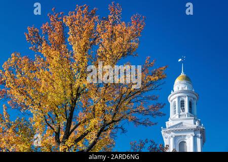 Fist Congregational Church de Danbury, Connecticut, États-Unis. Banque D'Images