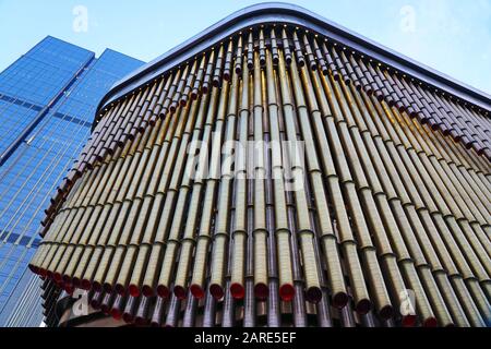 Shanghai, CHINE -30 octobre 2019 - vue sur le Bund Finance Centre, un bâtiment historique comprenant le siège de la Fosun Foundation à Shanghai, Chi Banque D'Images