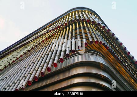 Shanghai, CHINE -30 octobre 2019 - vue sur le Bund Finance Centre, un bâtiment historique comprenant le siège de la Fosun Foundation à Shanghai, Chi Banque D'Images