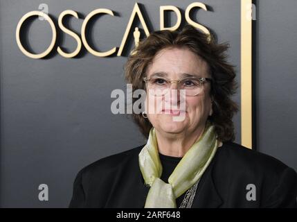 Barbara Ling arrive au 92ème déjeuner des Oscars nominés qui s'est tenu à la salle Ray Dolby Ballroom à Hollywood & Highland à Hollywood, Californie, le lundi 27 janvier 2020. (Photo De Athanlee B. Mirador/Sipa États-Unis) Banque D'Images