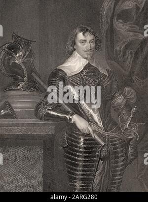 Robert Rich, 2ème comte de Warwick, 1587-1658, administrateur colonial anglais, amiral Banque D'Images