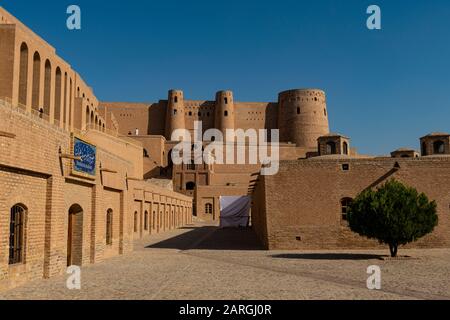 La Citadelle D'Herat, Herat, Afghanistan, Asie Banque D'Images