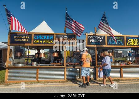 Barbecue Smoker Pigfest Lakeland, Floride États-Unis Banque D'Images