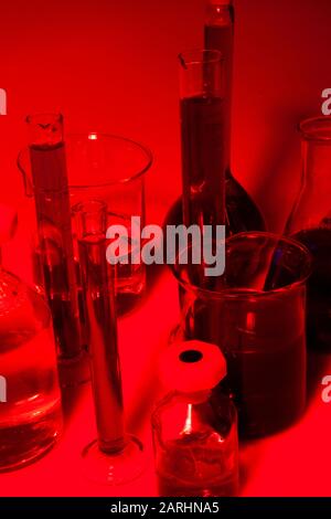 tubes à essai Banque D'Images