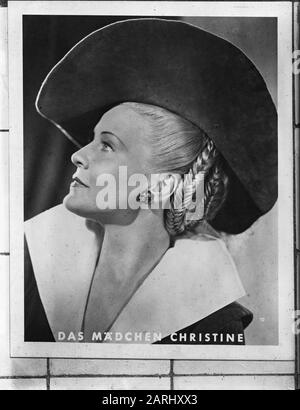 Filmfoto Actueel, Das Madchen Christine Date : 26 Mars 1950 Nom Personnel : Christine Banque D'Images