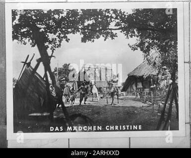 Filmfoto Actueel, Das Madchen Christine Date : 26 Mars 1950 Nom Personnel : Christine Banque D'Images