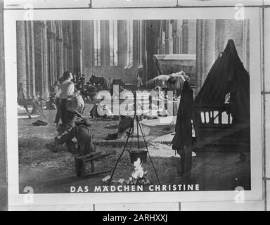 Filmfoto Actueel, Das Madchen Christine Date : 26 Mars 1950 Nom Personnel : Christine Banque D'Images