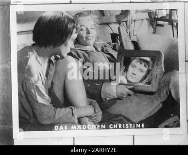 Filmfoto Actueel, Das Madchen Christine Date : 26 Mars 1950 Nom Personnel : Christine Banque D'Images