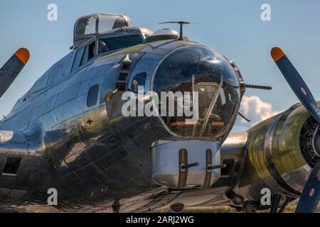 Détail B-17 Banque D'Images